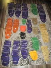 Crown royal bag collection all colors purple, green, orange 1.5L &750