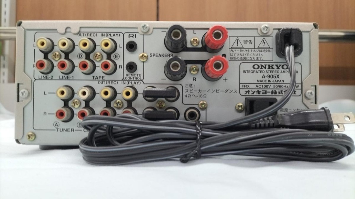 ONKYO A-905X Integrated Amplifier Used From Japan Good