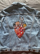 Vintage 1991 Warner Bros. Looney Tunes Denim Jacket Size M