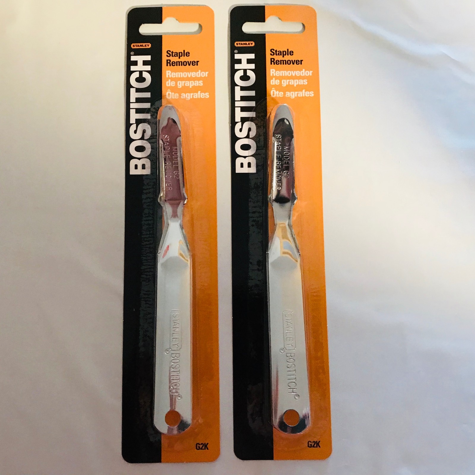 Brand New Bostitch Premium Staple Remover Chrome All Metal (G2K), 2