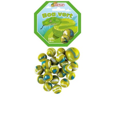 Kim Play - Filet de 20 billes et 1 calot - Galactika