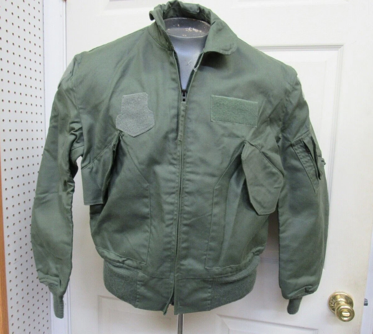 US Military Pilots CWU 36P Flight Jacket Flyers Summer Matte 2010 Medium