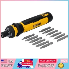 DEWALT Cordless Screwdriver with FLEXDRIVE Control and Screwdriving Bits