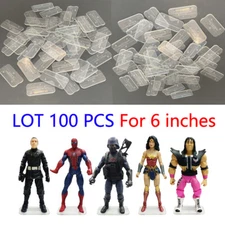 LOT 100 Display Stands BASE For 6'' Gi joe Marvel Legends MOTU DC Comic Figure K