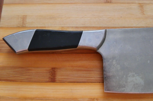 Heavy-duty Vintage Eighteen Sons Feiqiu Meat Butcher Cleaver 7" Stainless Steel - Picture 7 of 13