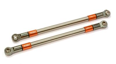 Machined 120mm Titanium Suspension Links (2) for Axial SCX-10 & Other Crawlers