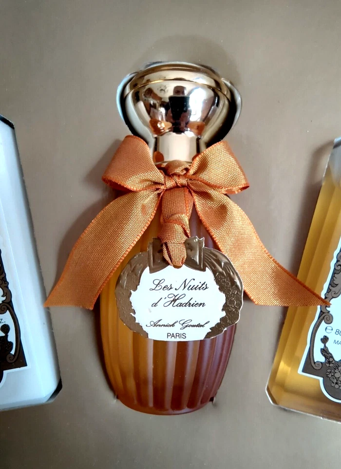 Annick Goutal Nuits D'Hadrien Set de Regalo de 3 Piezas PARÍS Francia EDT Lociones Lavabo Corporal Foto 4 de 4
