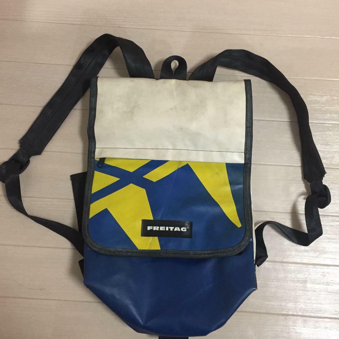 Freitag Rare Early Bonanza F133 A BLAST FROM THE PAST Double Tag Backpack |  eBay