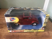 First Gear CarQuest Auto Parts '33 Willys Coupe Die Cast Red