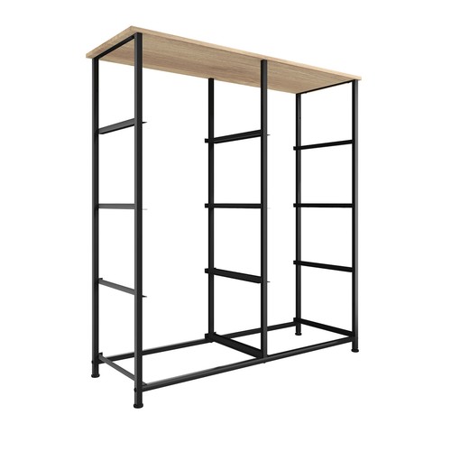 8 Drawers Dresser Fabric Storage Brown Organizer Tower Bedroom Closet Cabinet - Picture 8 of 11