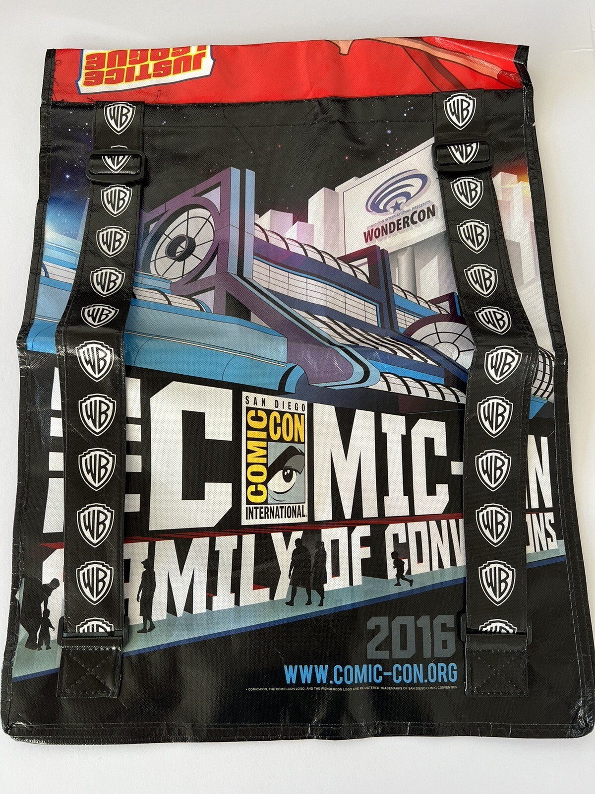 Comic-Con SDCC 2016 Collectible Swag Bag Backpack.
