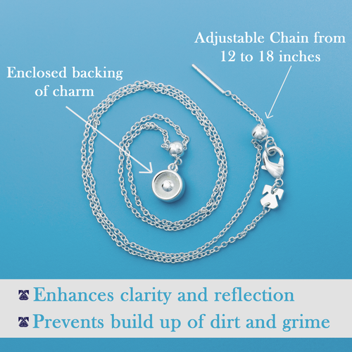 May Birthstone Necklace, Green Bohemian Crystal, Silver or Gold Adjustable Chain - 第 6/18 張圖片