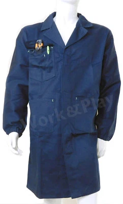 Camice da lavoro Payper in cotone massaua blu con taschino artigiani brico