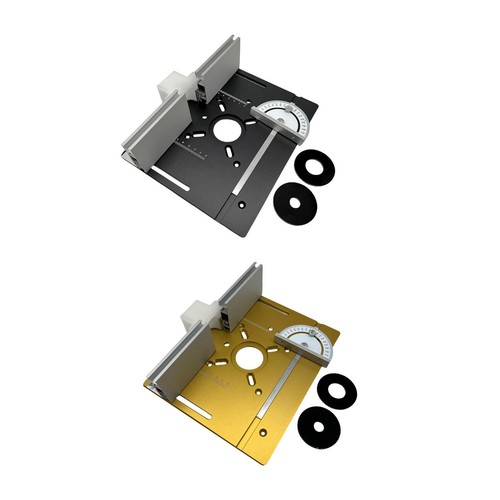 Router Table Insert Plate Routers Panel with Miter Gauge Wed Router | eBay