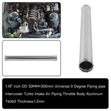 30mm 1.18" Zoll Aluminium Ladeluftkühler Einlass Turbo Rohr Rohr Schlauch L=300m