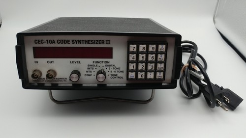 Vintage Cromco Electronics CEC-10A Sintetizzatore Codice Universale II Diagnostico  - Foto 1 di 8