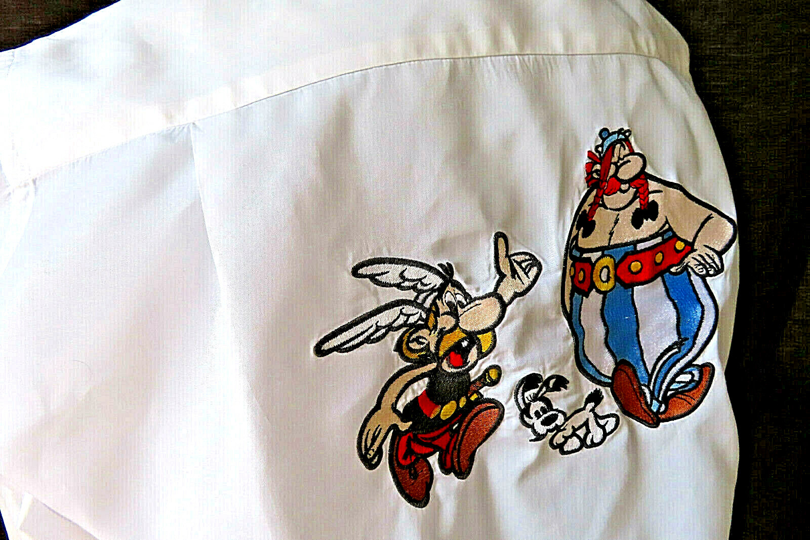 Rectangle Jaune Men's Button-Down White Shirt, Ca… - image 1