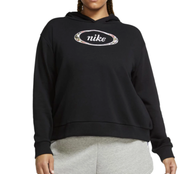 nike crop fleece