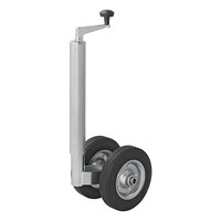 StüTzrad Doppel StüTzrad 48Mm Vollgummireifen Naturkautschuk 200X50Mm AnhäNger