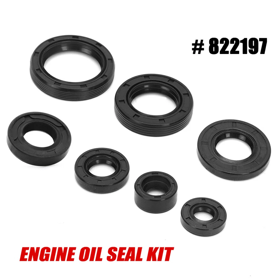 Kit de sellado de aceite de motor para Yamaha Big Wheel 80 BW80 1986-1990 PW80 1983-2006 842197 Foto 2 de 4