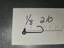 15 1/8oz Ball Head jigs on VMC Barbarian Hooks 2/0 or 3/0 Select Size