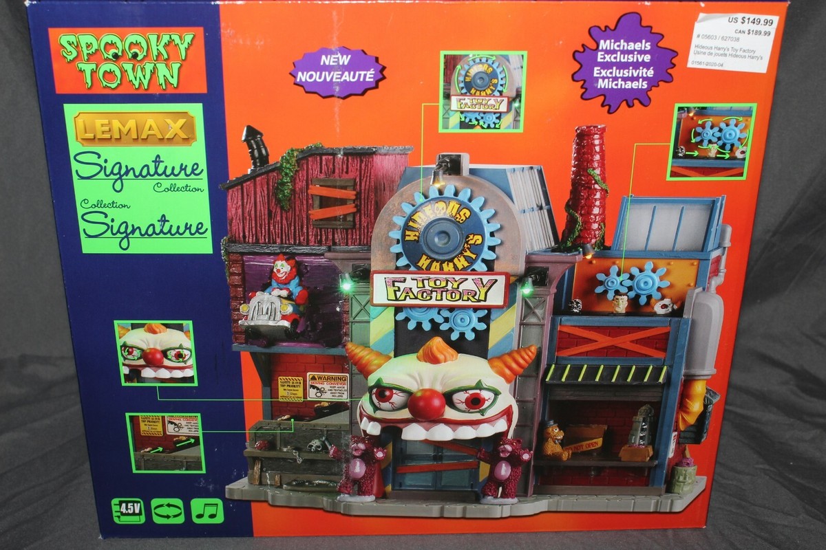 Lemax Spooky Town, Hideous Harry's Toy Factory Exclusive