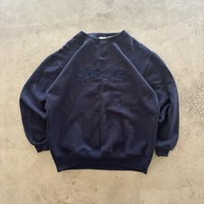 Vintage Cherokee Navy Pullover Crewneck Sweater Women  s SIZE SMALL