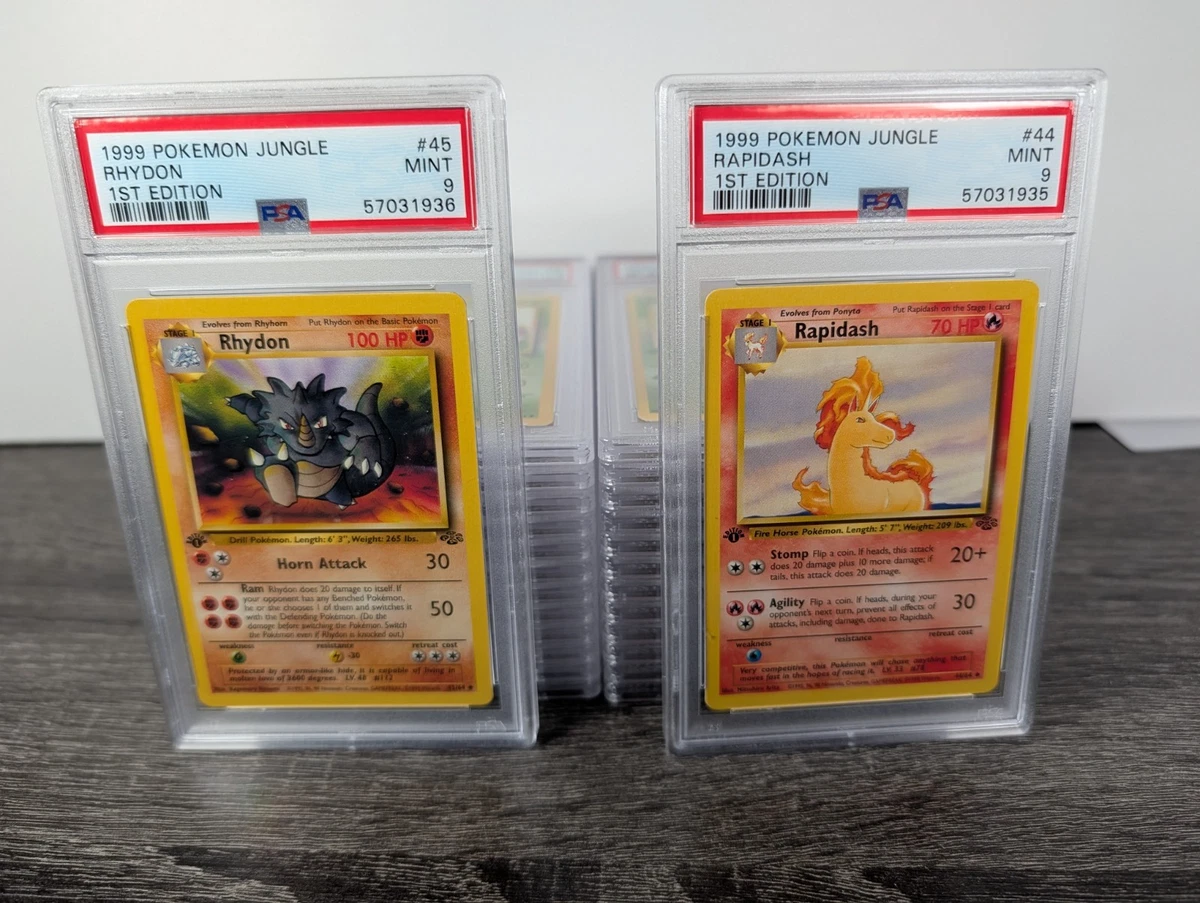 Pokémon Graded card - Gengar Holo 1st edition PSA 9 FOSSIL - PSA