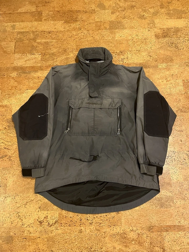 Chaqueta de snowboard vintage años 90 O'Neill bordada con llama talla: grande Crazy Fade Foto 2 de 4