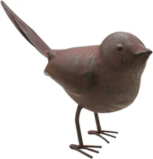 Colonial Tin Works Decorative Small Cute Songbird Song Bird Statue Figurine