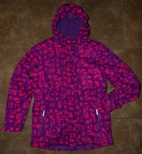 Girls CAT JACK 3-In-1 Winter COAT Jacket Size XL 14/16 Pink Purple