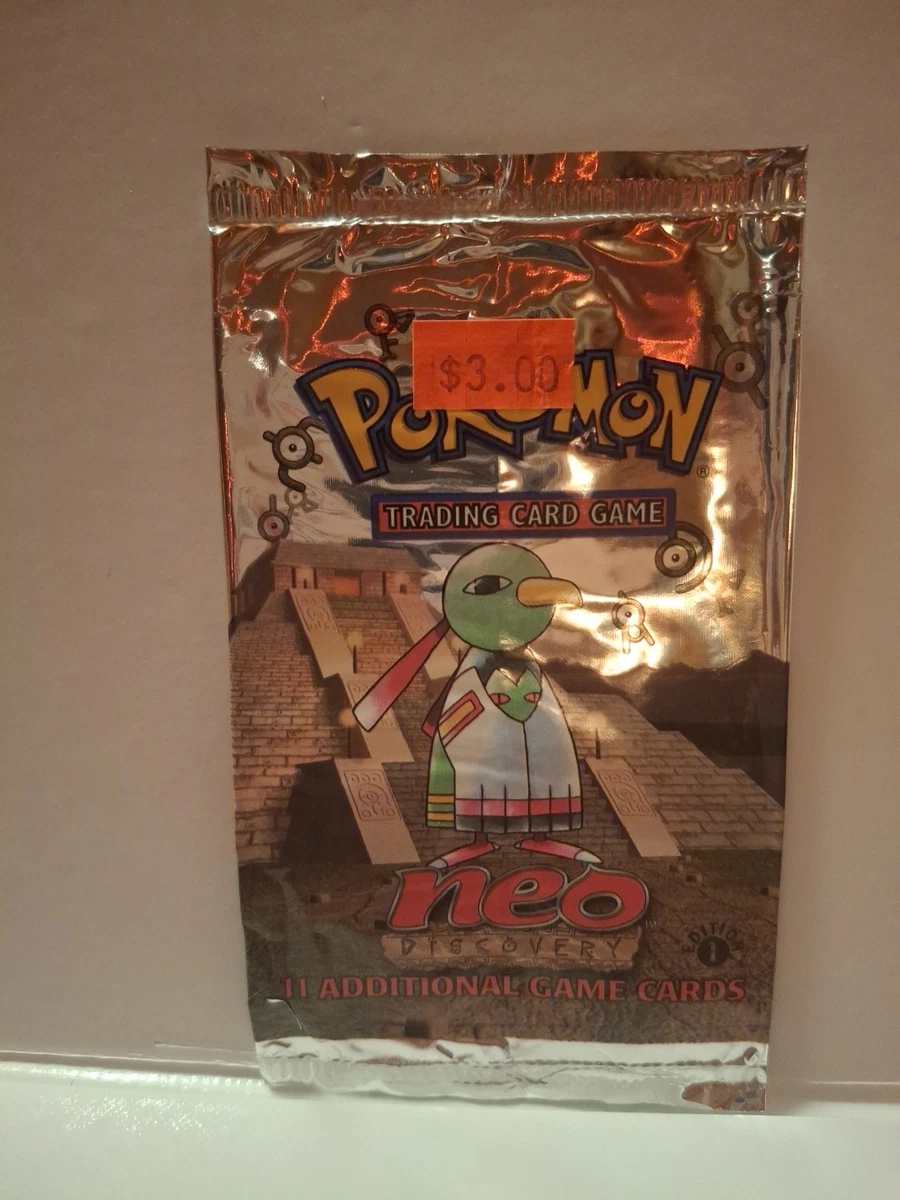 Preços baixos em Pokémon TCG Neo Revelation Lacrado pacotes de