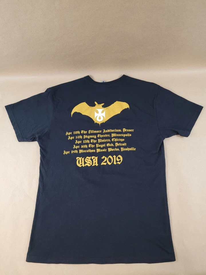 Original Electric Wizard 666 Men's Large T Shirt Rare Doom Metal 2019 Tour Shirt - Image 2 of 4