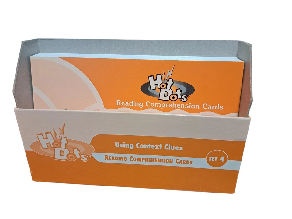 Hot Dots Using Context Clues Reading Comprehension Set 4 Homeschool Learn Study - Image 4 of 4
