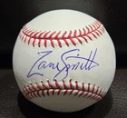 Zane Smith autographed Baseball (ROMLB Braves Pirates Expos Indiana State U SP)