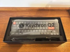 Keychron Q2 Mechanical Keyboard US Red Switch RGB Knob Wired Used