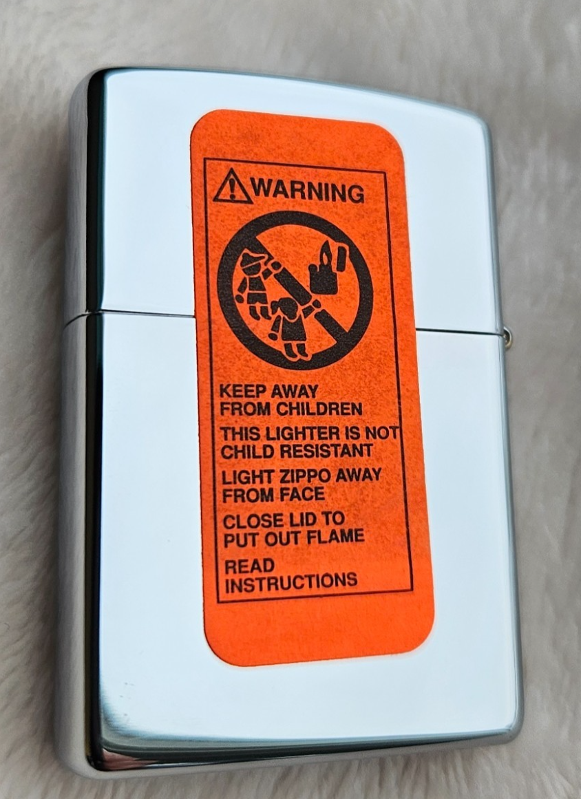 Zippo Lighter 1997 New York The City, Brooklyn Bridge Twin Towers