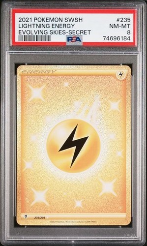 Lightning Energy graded PSA 8 for sale on eBay
