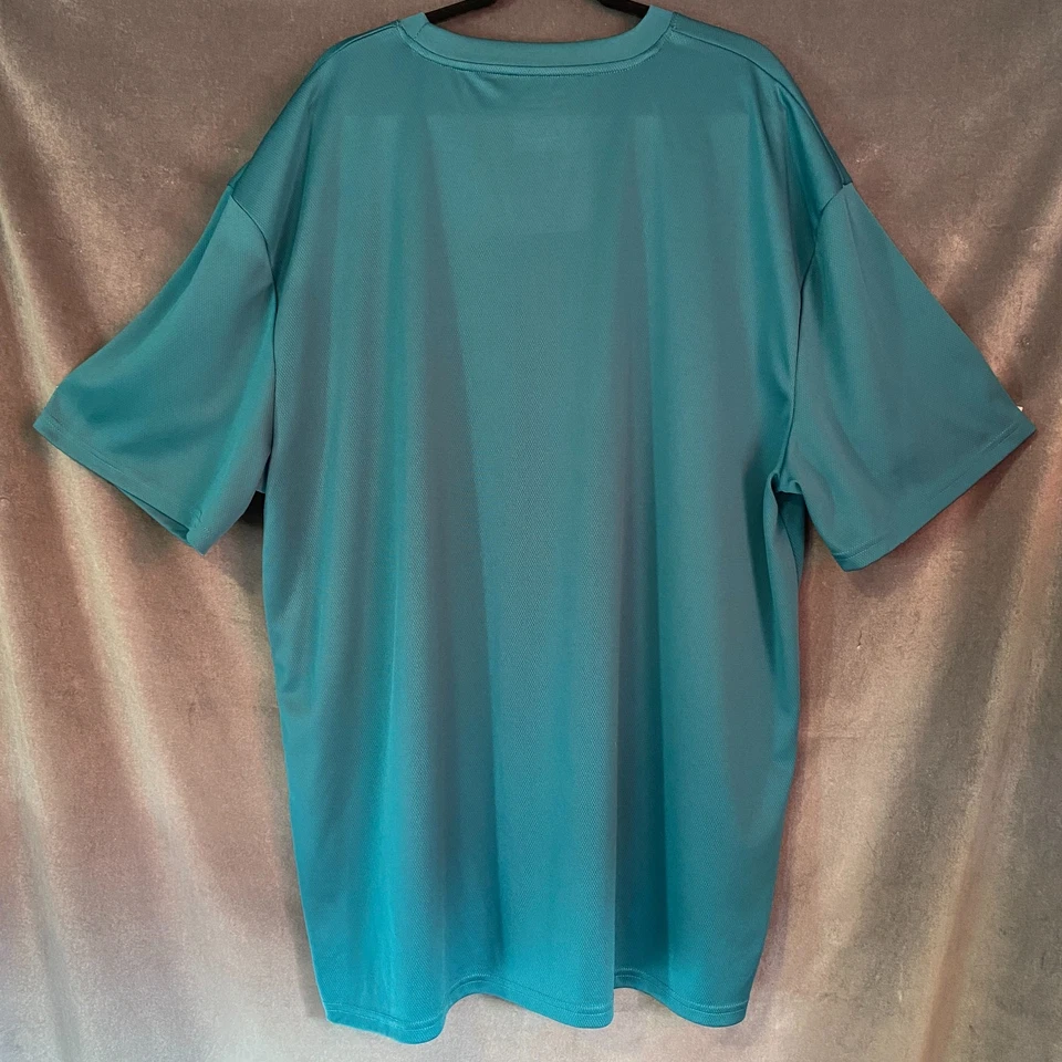 Champion Men's XX-Large T Athletic Shirt Teal Short Sleeve Gym - Image 2 of 4