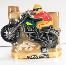 1972 Ezra Brooks Motorcycle Racer Decanter Ke...