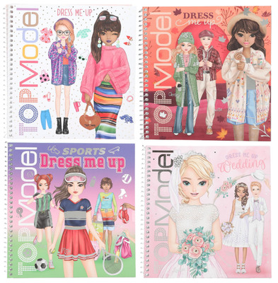 Depesche Top Model Dress Me Up Stickerbuch - Preis pro Artikel - Sie wählen