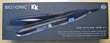 Bio Ionic 10X Pro Styling Iron 1" Nano Ionic-with Vibrating Plates Unused