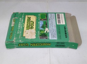 Used Ab Mario Open Golf Famicom Software