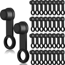 50 Pack Brake Bleeder Cap Rubber Grease Fitting Brake Dust Cover Screw Caps