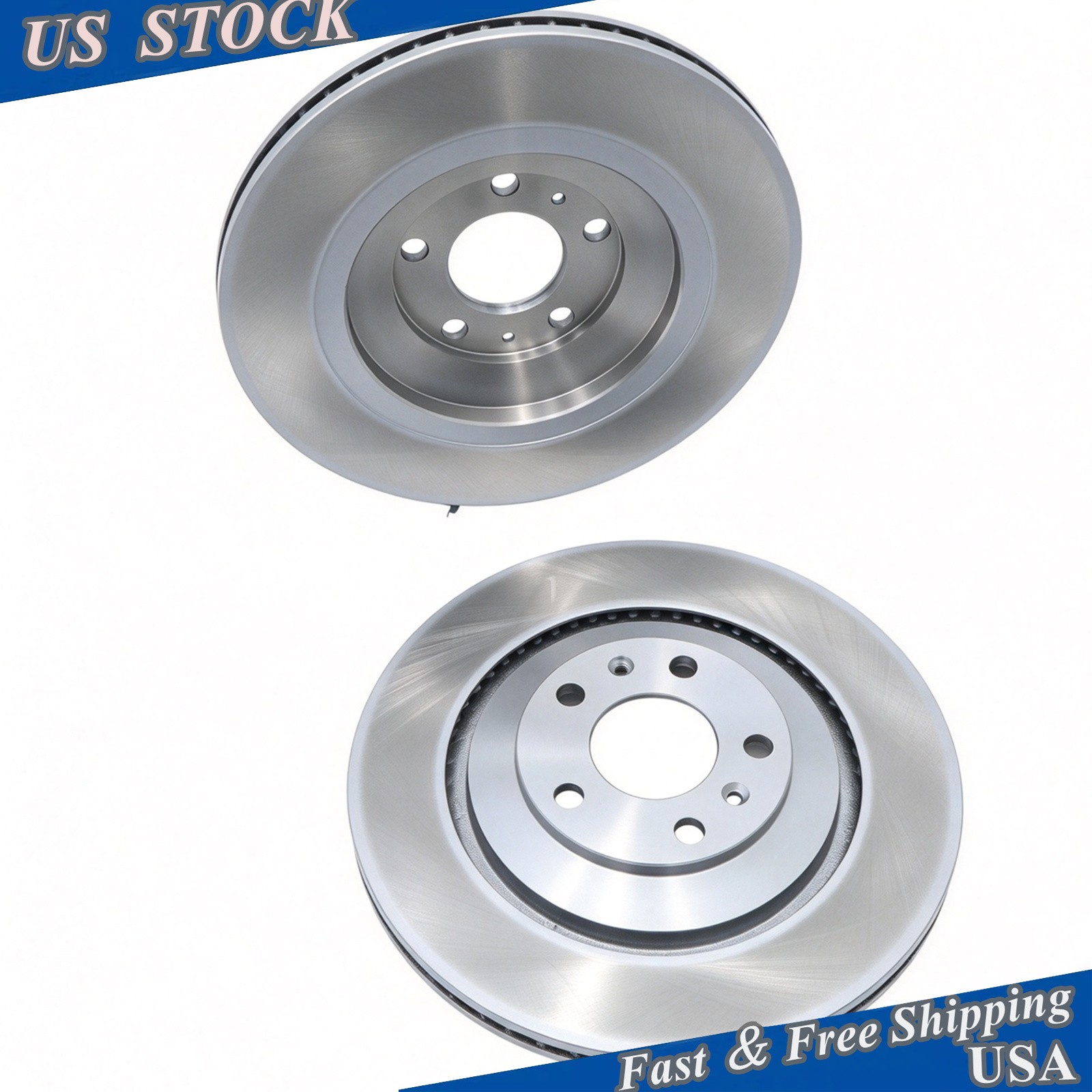 Bentley Continental GT 2007-2018 Rear Brake discs Pair P/N 3W0615601G