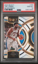 2023 PANINI SELECT SILVER PRIZM #197 JOEL EMBIID PSA 10