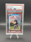 2024 Panini Donruss - Rated Rookie Drake Maye #379 Optic Red Wave Prizm (RC)