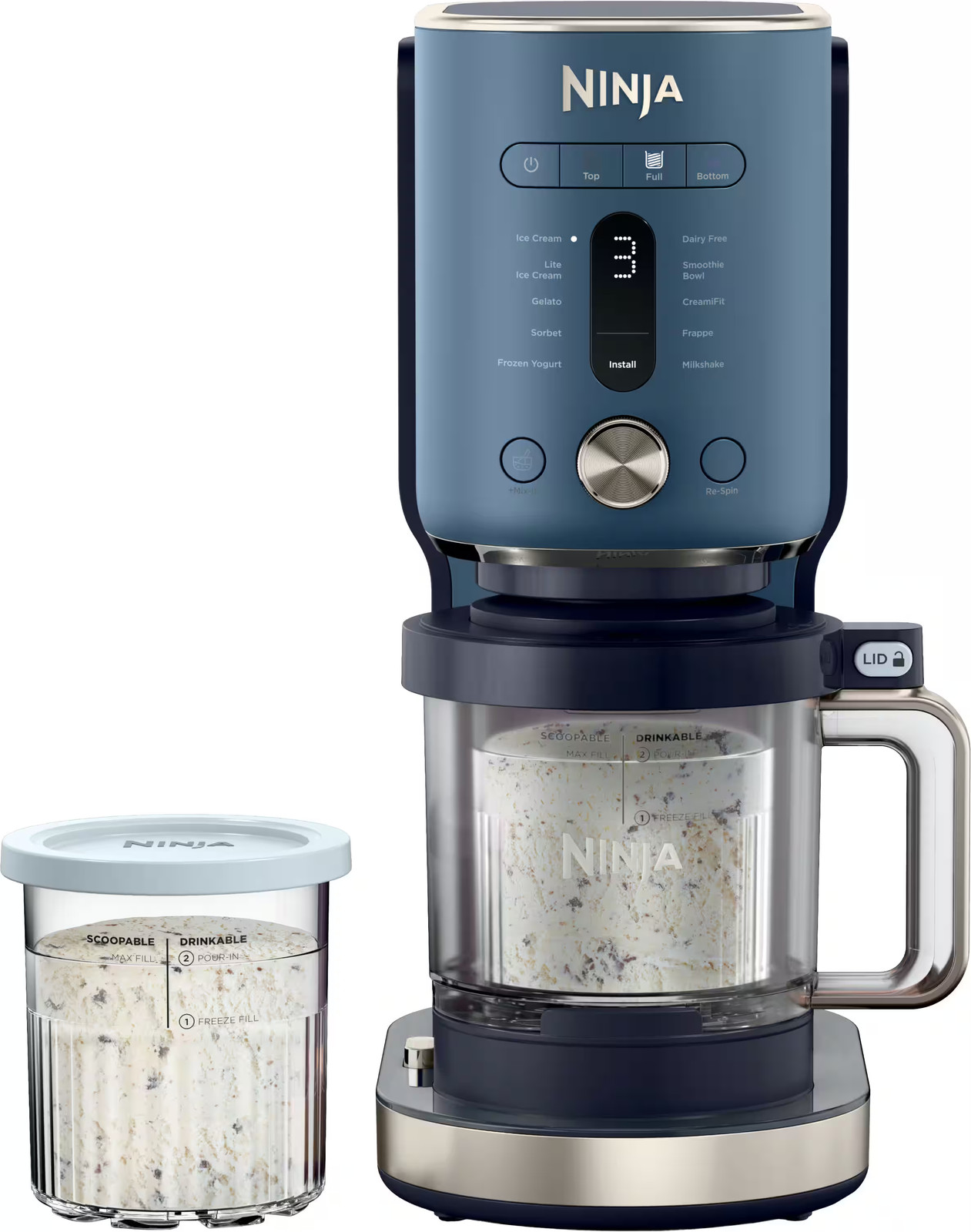 - Creami XL 11-in-1 Frozen Treats & Ice Cream Maker - Navy