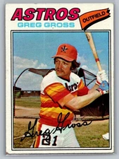 1977 Topps #614 Greg Gross