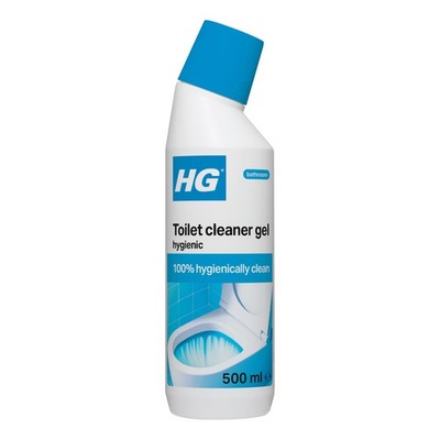 HG Toilettenreiniger Gel | Entfernt Kalkflecken 500 ml (1er Pack), Multi 